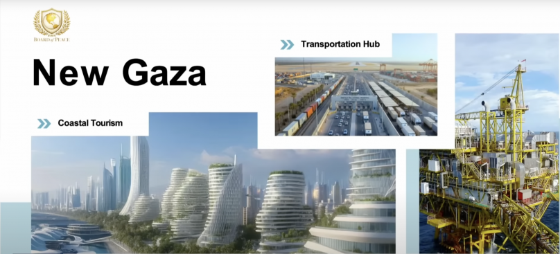 Proyecto New Gaza, presentado por Jared Kushner.